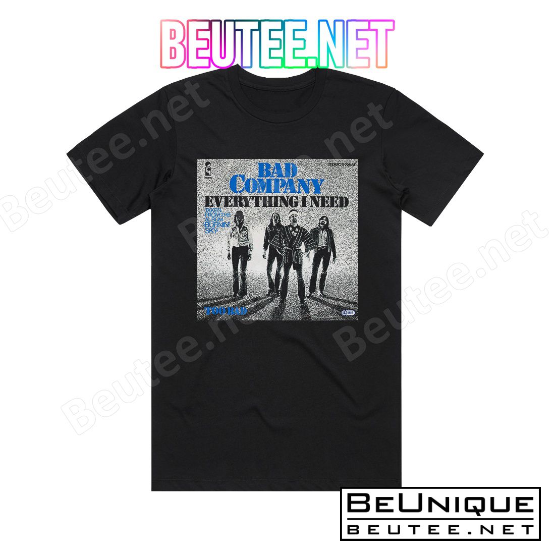 Bad Company Everything I Need Album Cover T-Shirt