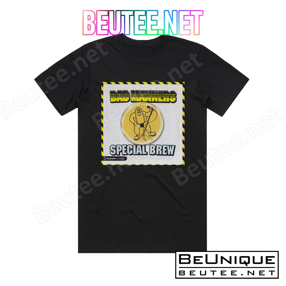 Bad Manners Special Brew Album Cover T-Shirt