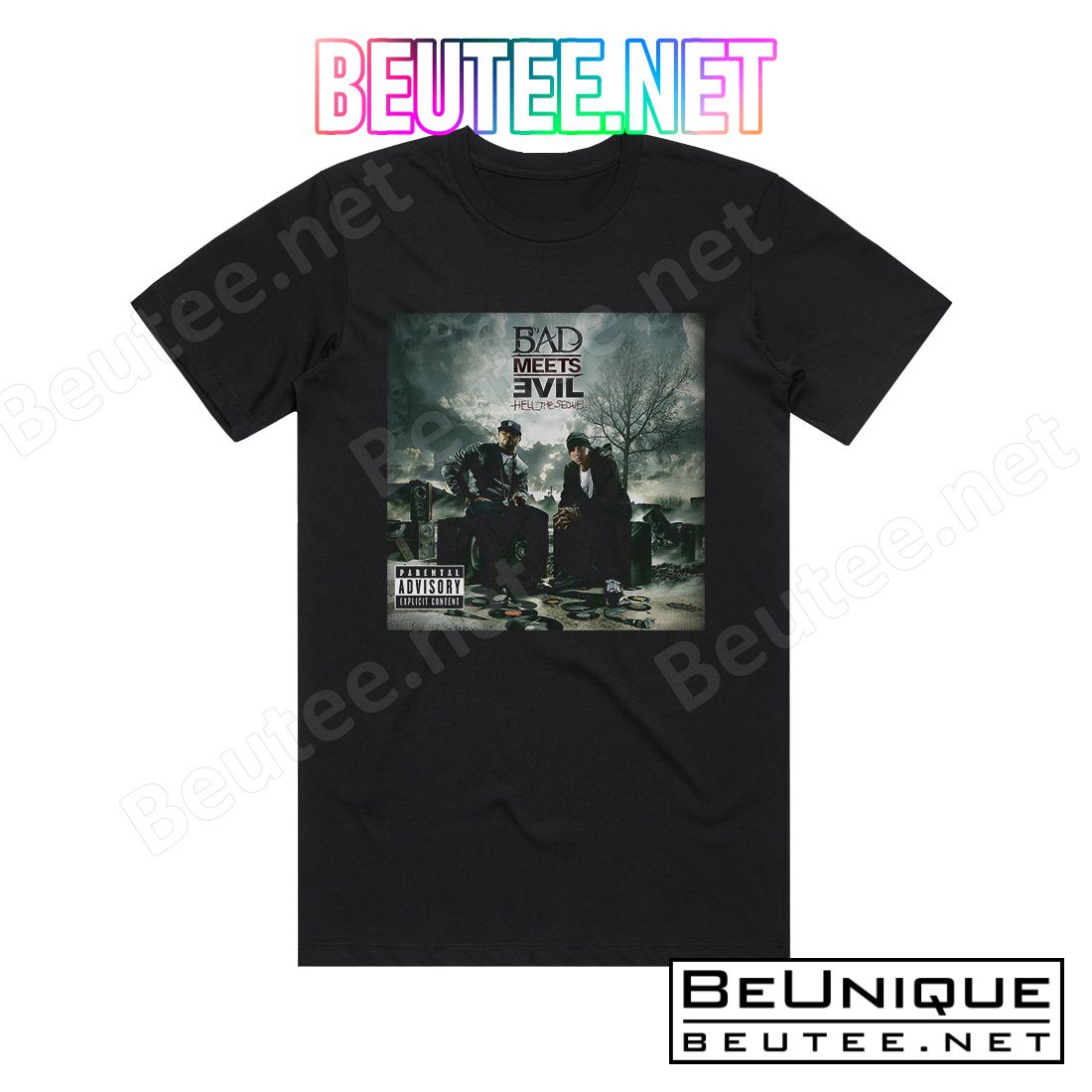 Bad Meets Evil Hell The Sequel Album Cover T-Shirt