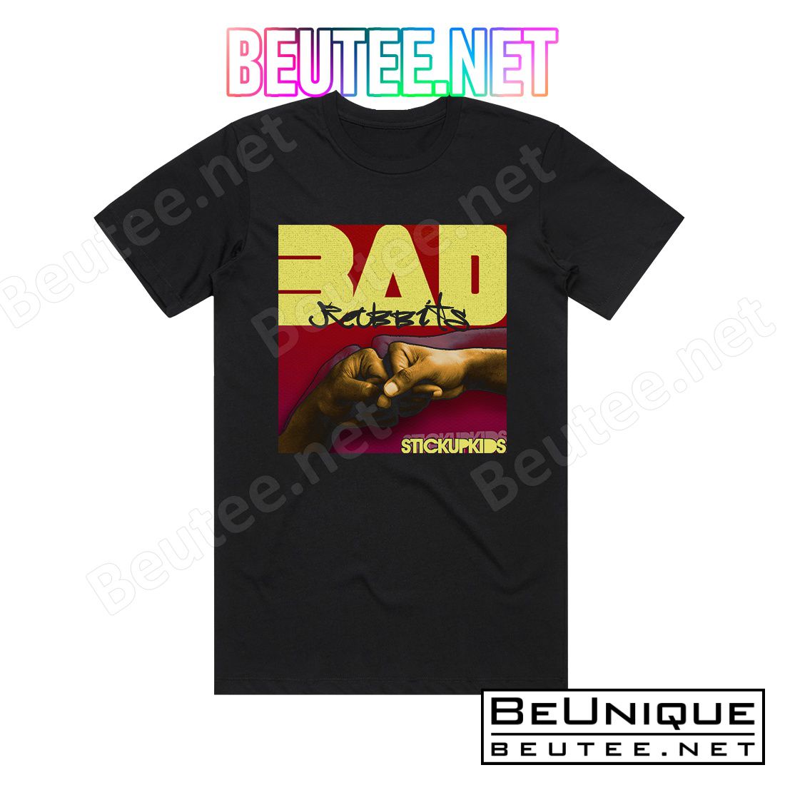 Bad Rabbits Stick Up Kids Album Cover T-Shirt