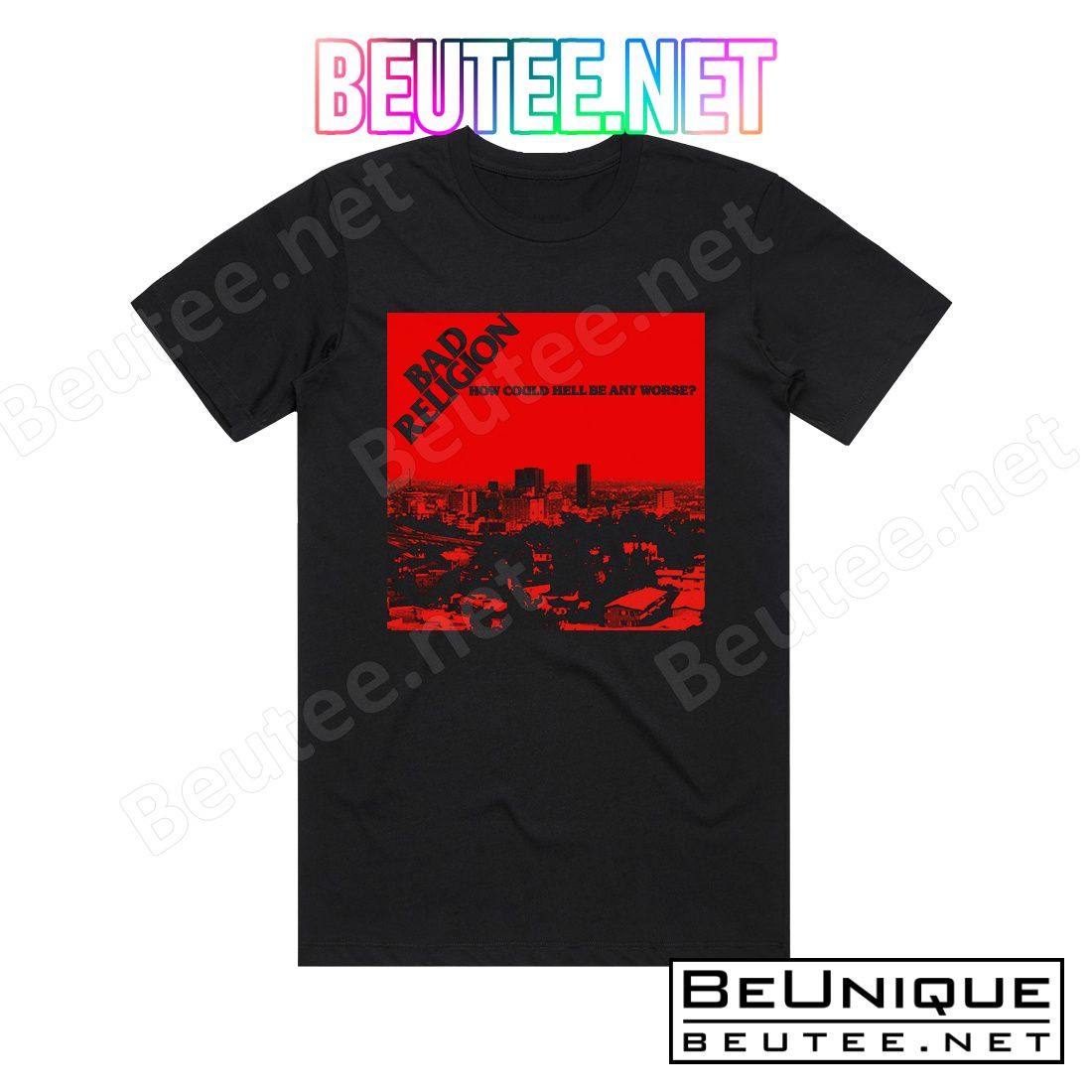 Bad Religion How Could Hell Be Any Worse 1 Album Cover T-Shirt