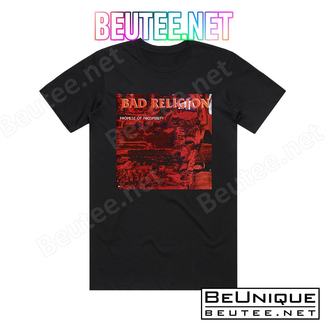 Bad Religion Promise Of Prosperity Album Cover T-Shirt