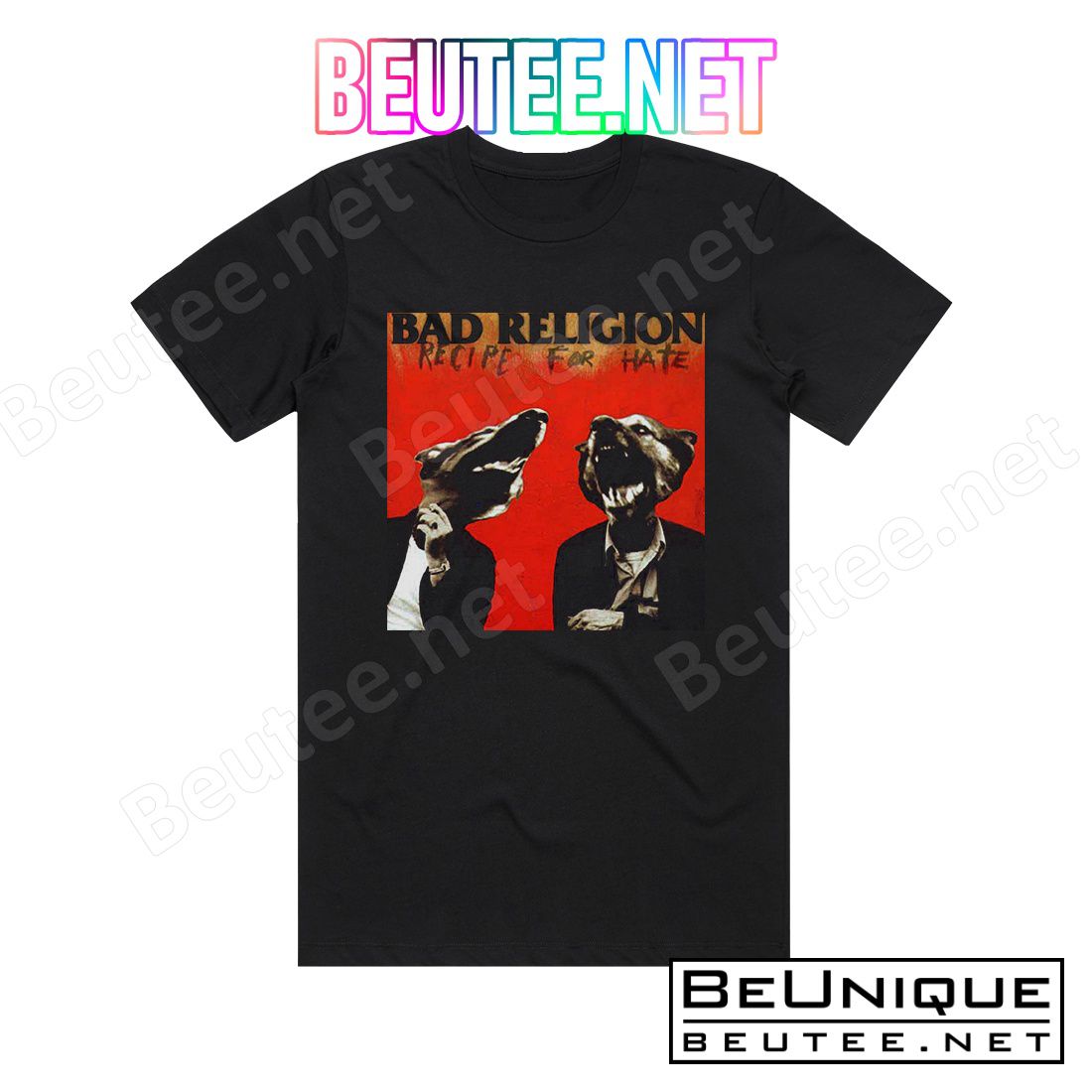 Bad Religion Recipe For Hate Album Cover T-Shirt