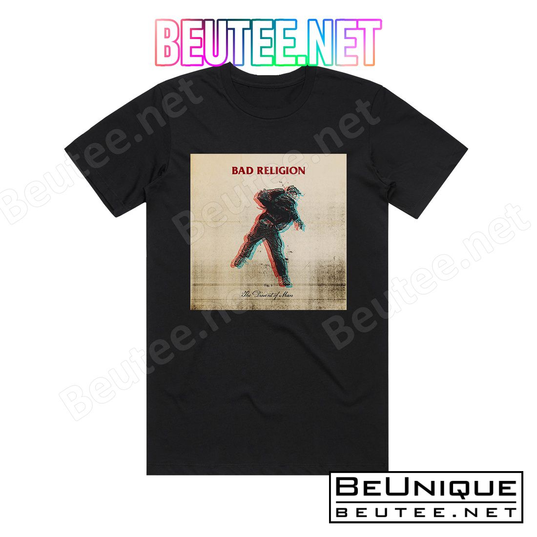 Bad Religion The Dissent Of Man Album Cover T-Shirt