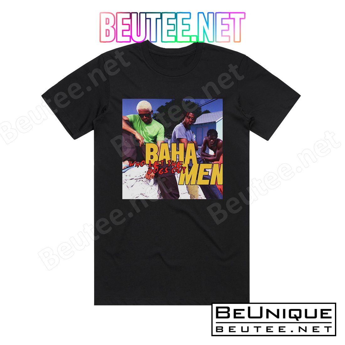 Baha Men Who Let The Dogs Out Album Cover T-Shirt