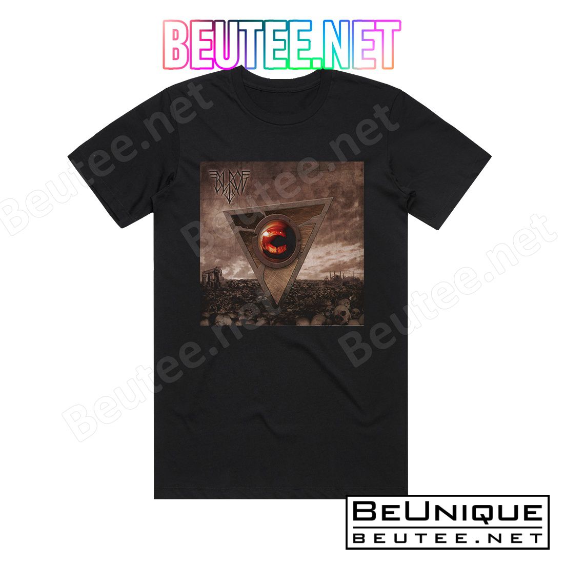 3D Balrog Bestial Satanic Terror Album Cover T-Shirt, Long Sleeve, Tank Top