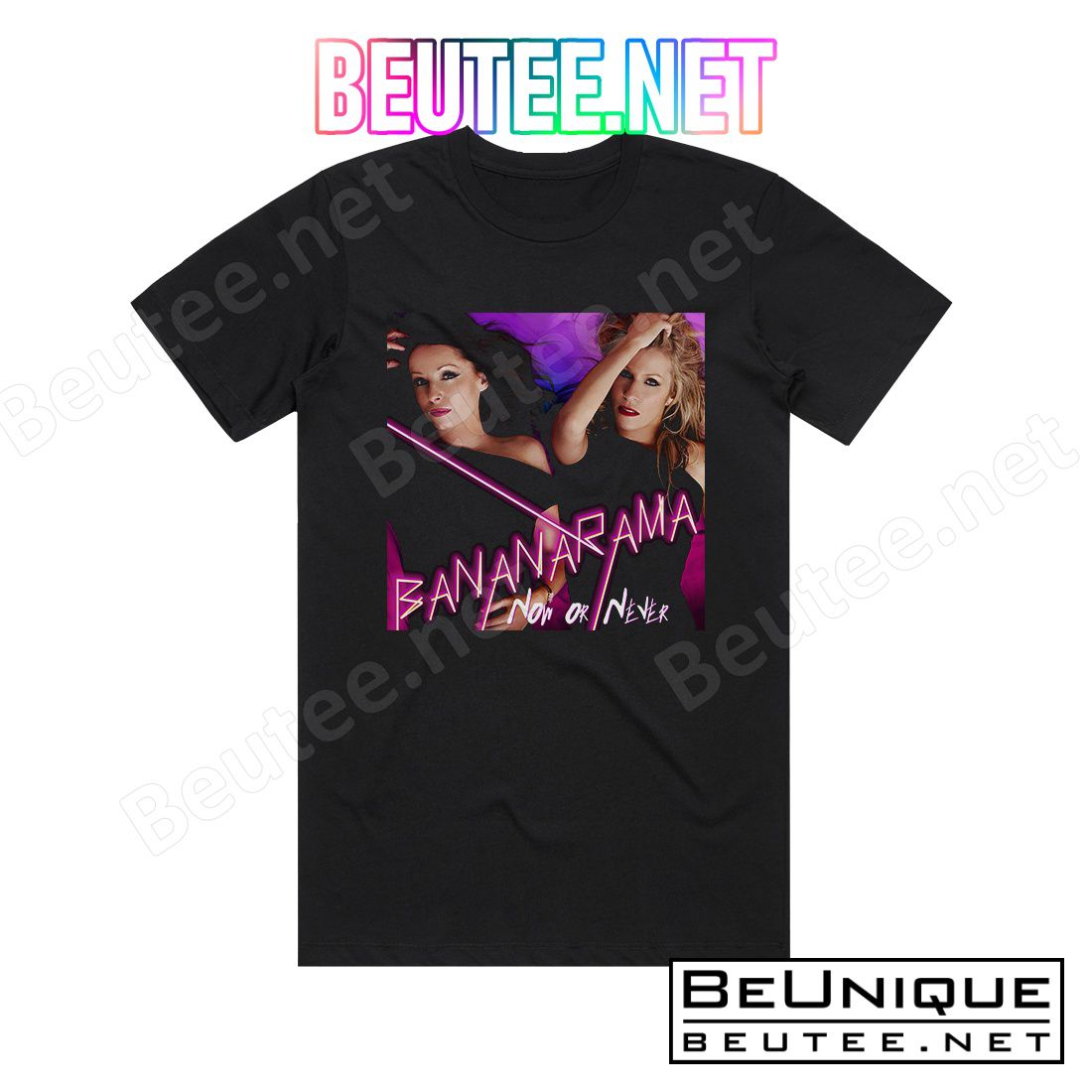 Bananarama Now Or Never Album Cover T-Shirt