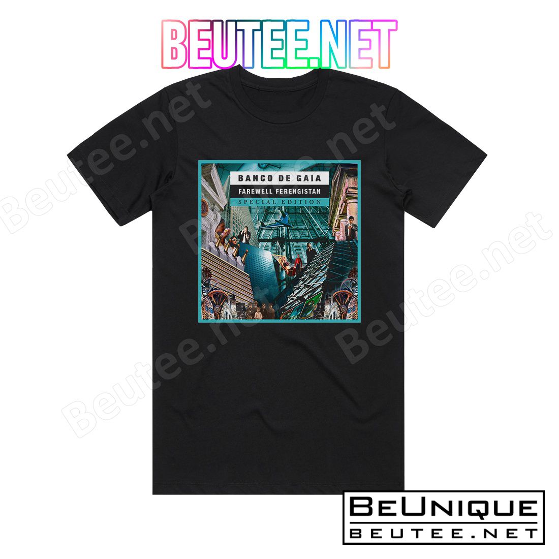 Banco de Gaia Farewell Ferengistan Album Cover T-Shirt