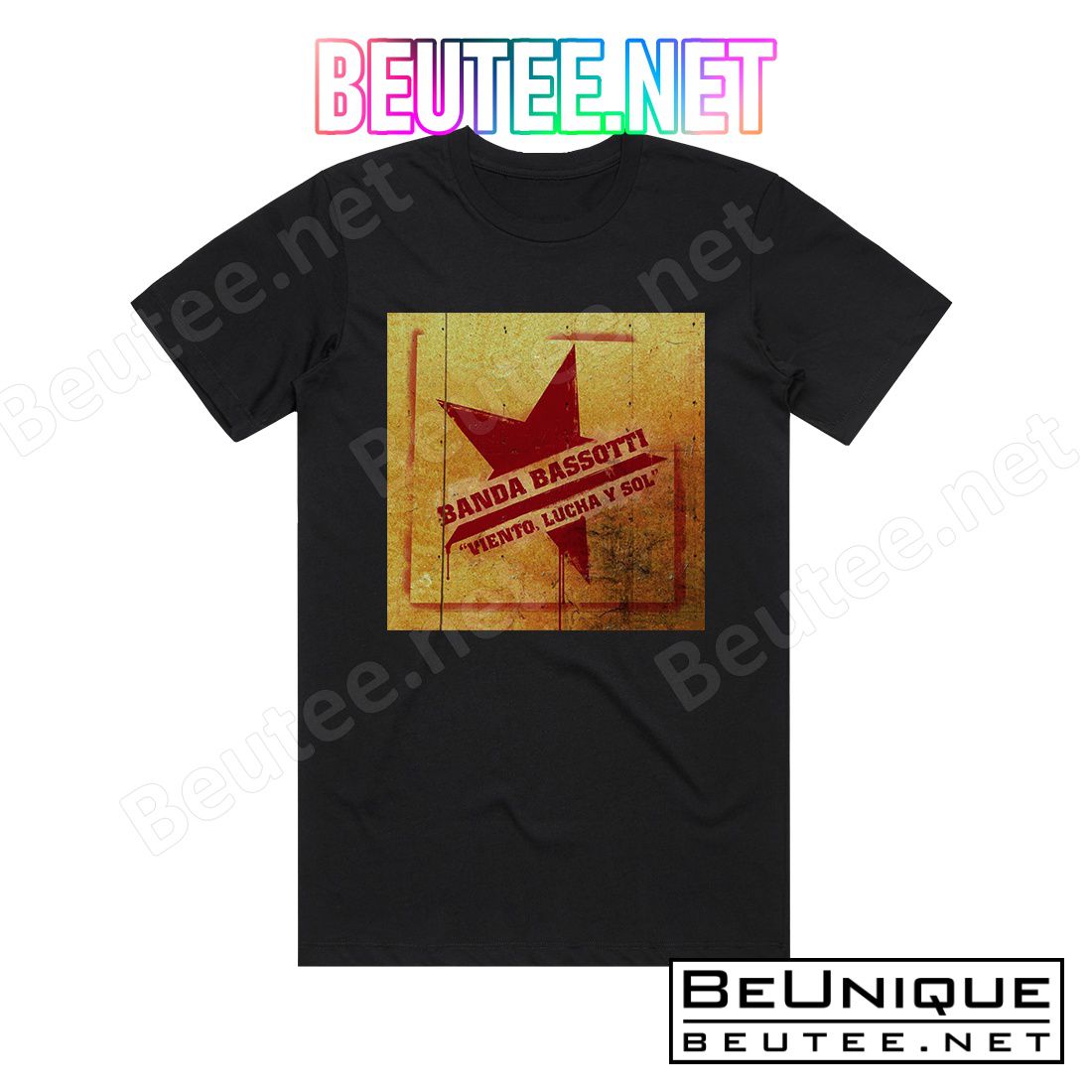 Banda Bassotti Viento Lucha Y Sol Album Cover T-Shirt
