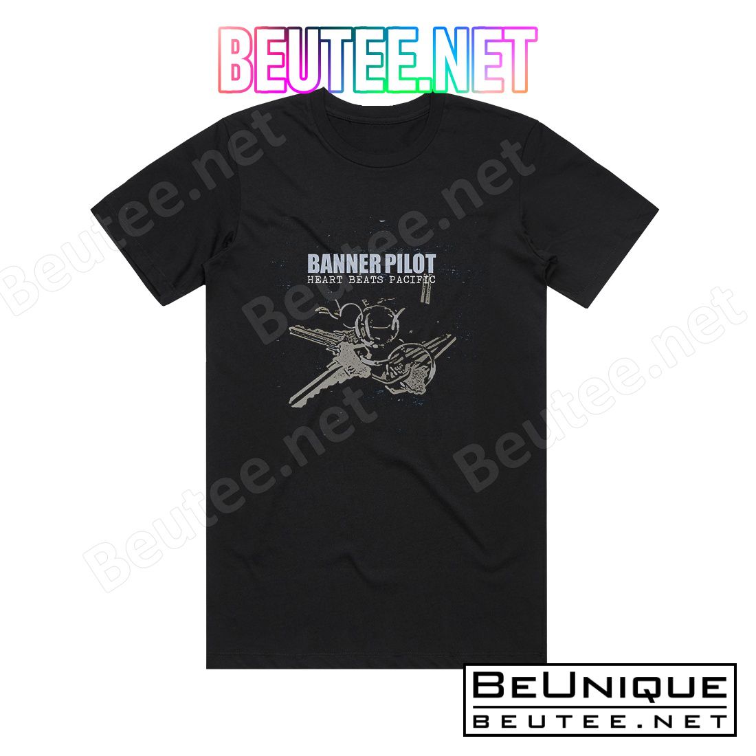 Banner Pilot Heart Beats Pacific Album Cover T-Shirt