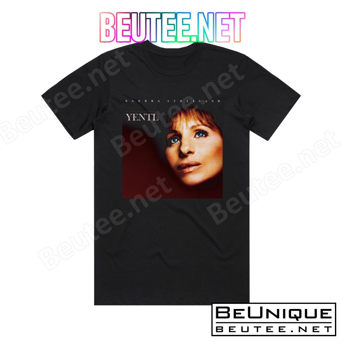 Barbra Streisand Yentl  Original Motion Picture Soundtrack Album Cover T-Shirt