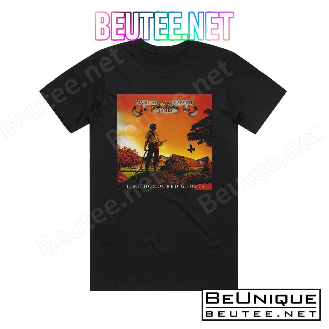 Barclay James Harvest Time Honoured Ghosts Album Cover T-Shirt