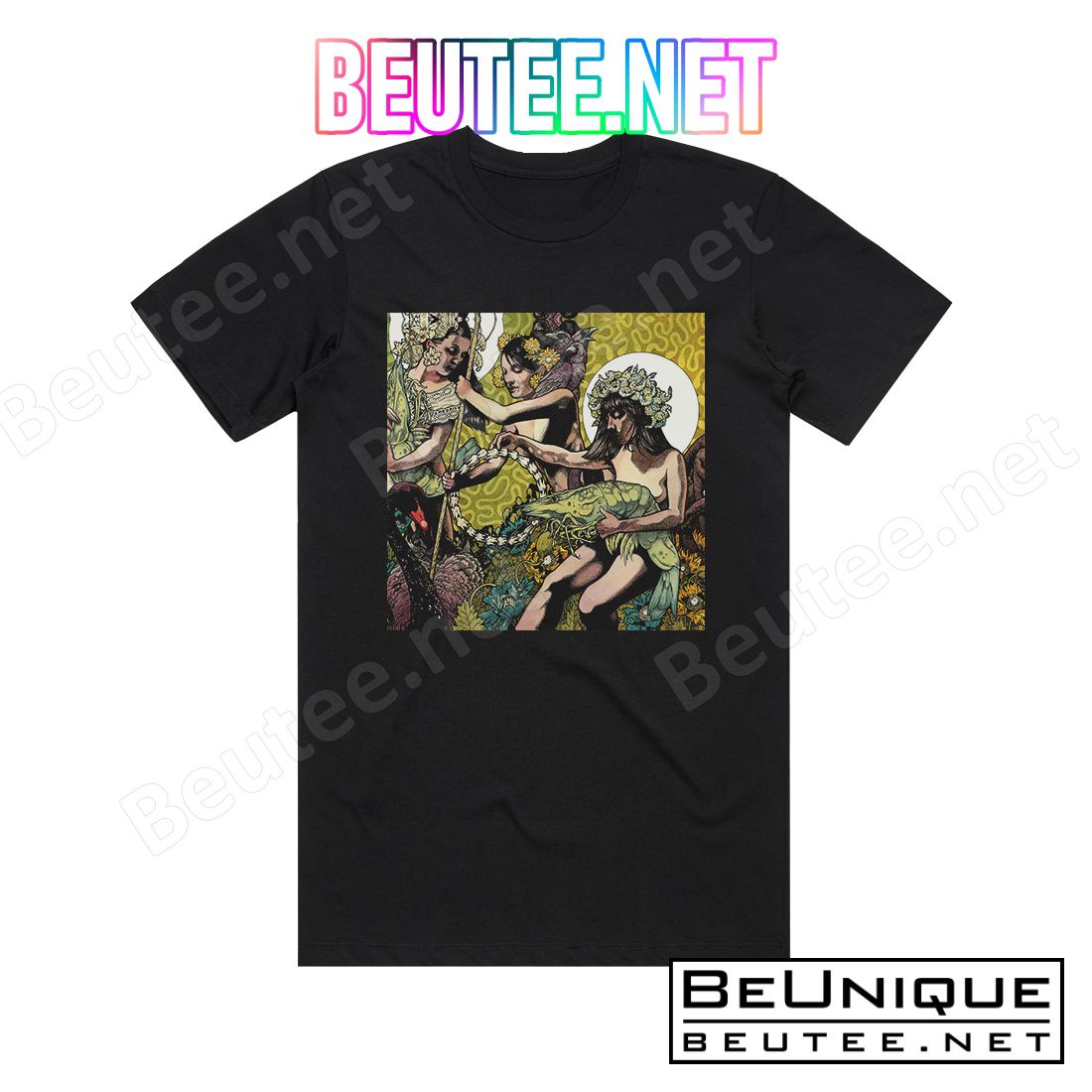 Baroness Yellow Green 2 Album Cover T-Shirt