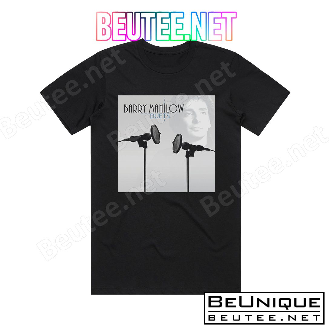Barry Manilow Duets Album Cover T-Shirt