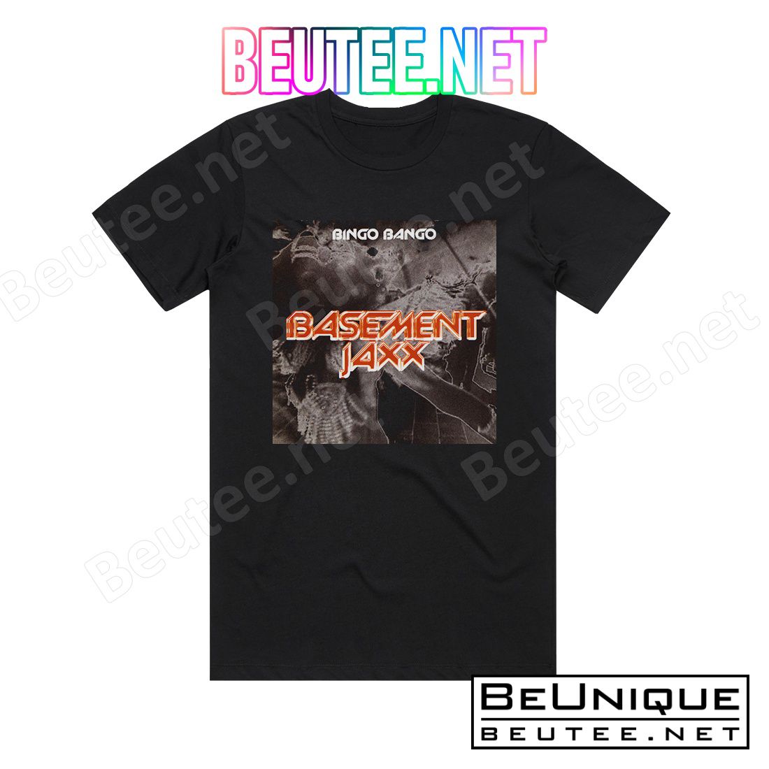 Basement Jaxx Bingo Bango Album Cover T-Shirt