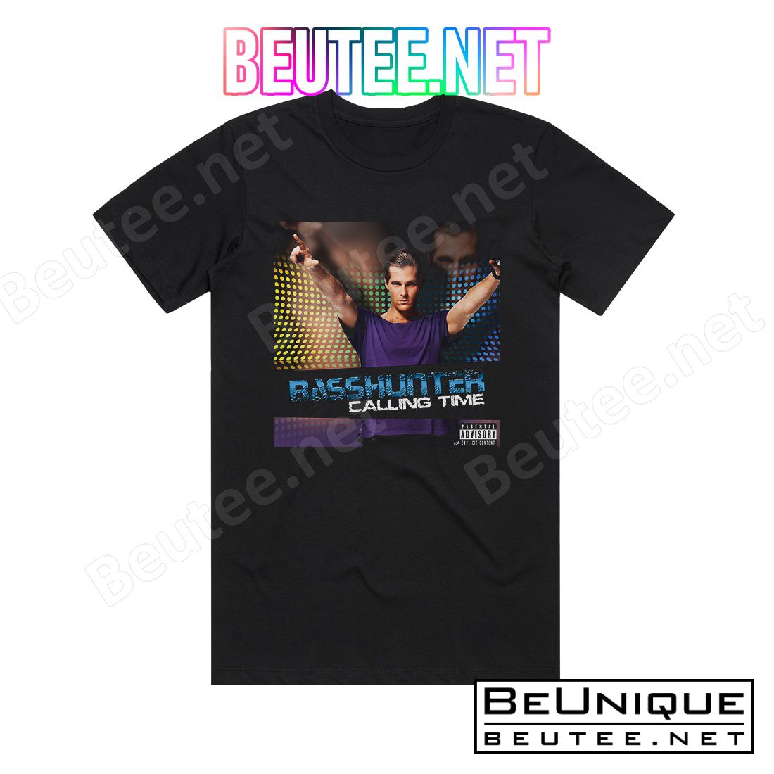 Basshunter Calling Time Album Cover T-Shirt