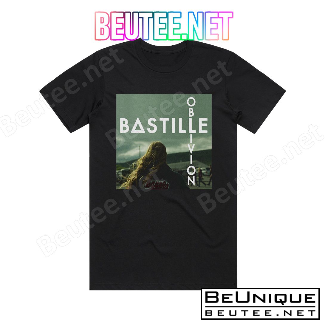 Bastille Oblivion Ep Album Cover T-Shirt