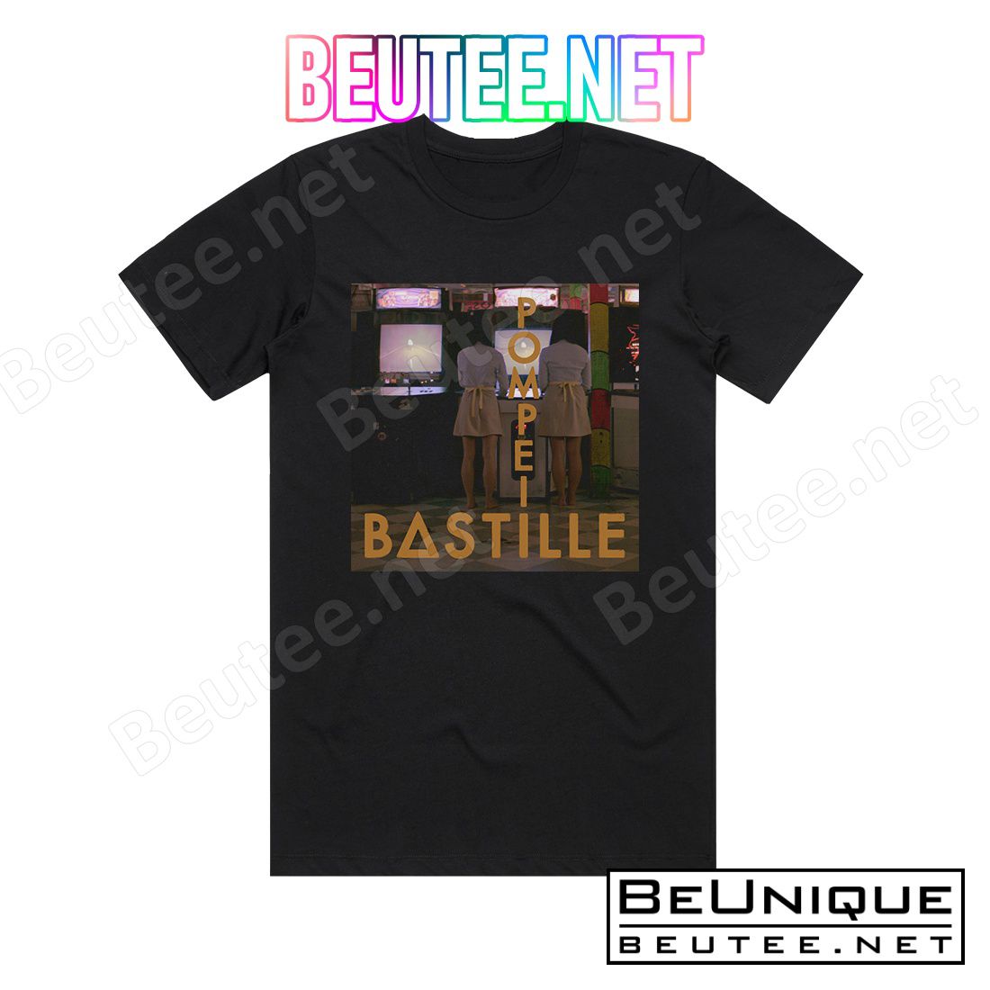 Bastille Pompeii 1 Album Cover T-Shirt