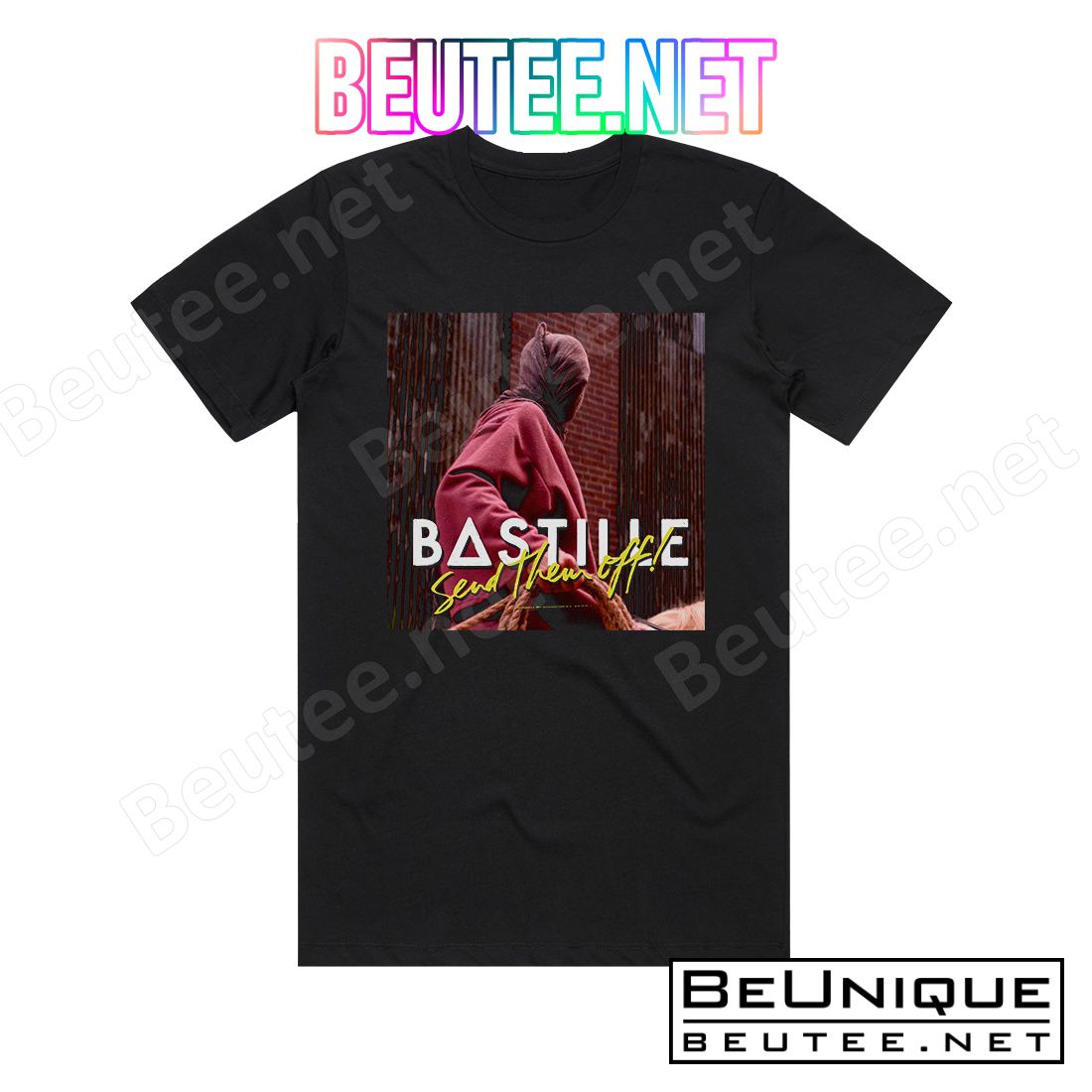 Bastille Send Them Off 1 Album Cover T-Shirt