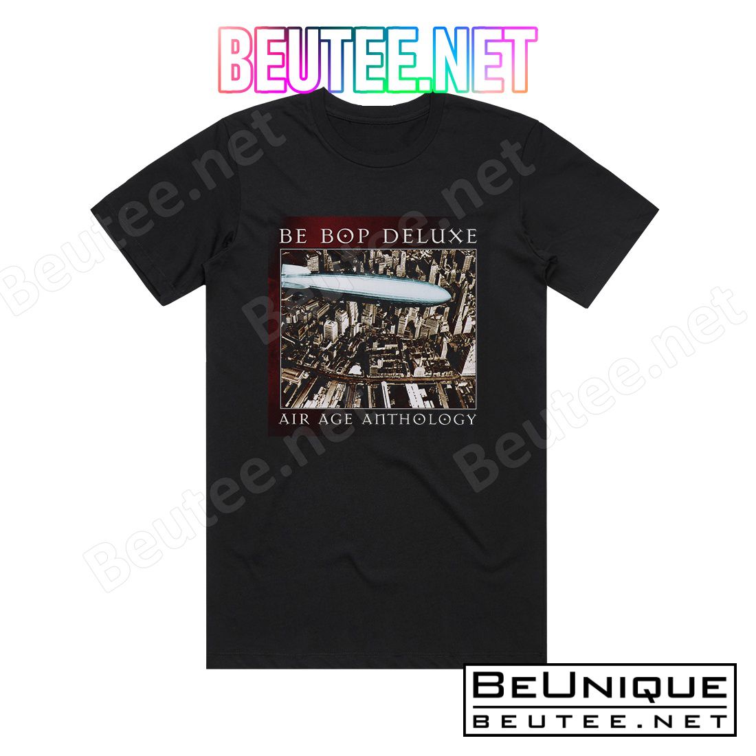 Be Bop Deluxe Air Age Anthology Album Cover T-Shirt