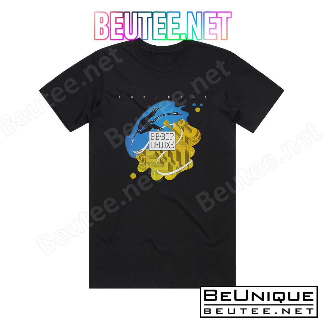 Be Bop Deluxe Futurama Album Cover T-Shirt