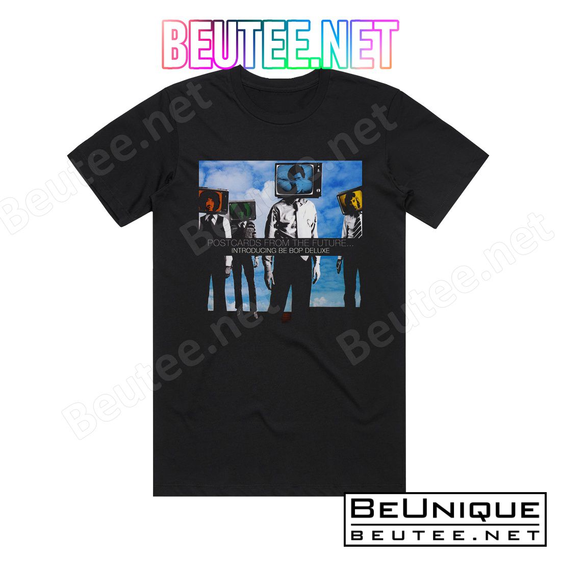 Be Bop Deluxe Postcards From The Future Introducing Be Bop Deluxe Album Cover T-Shirt