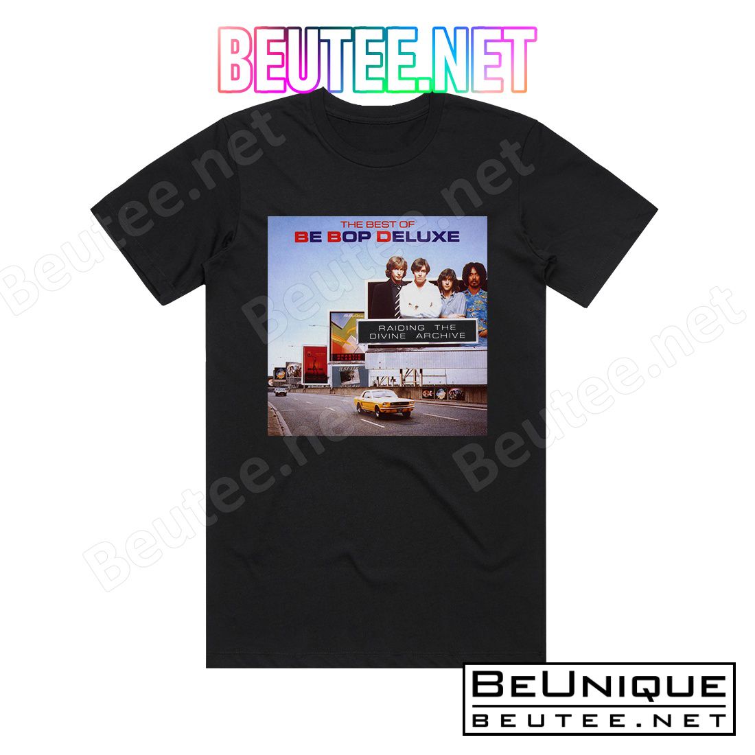 Be Bop Deluxe Raiding The Divine Archive Album Cover T-Shirt