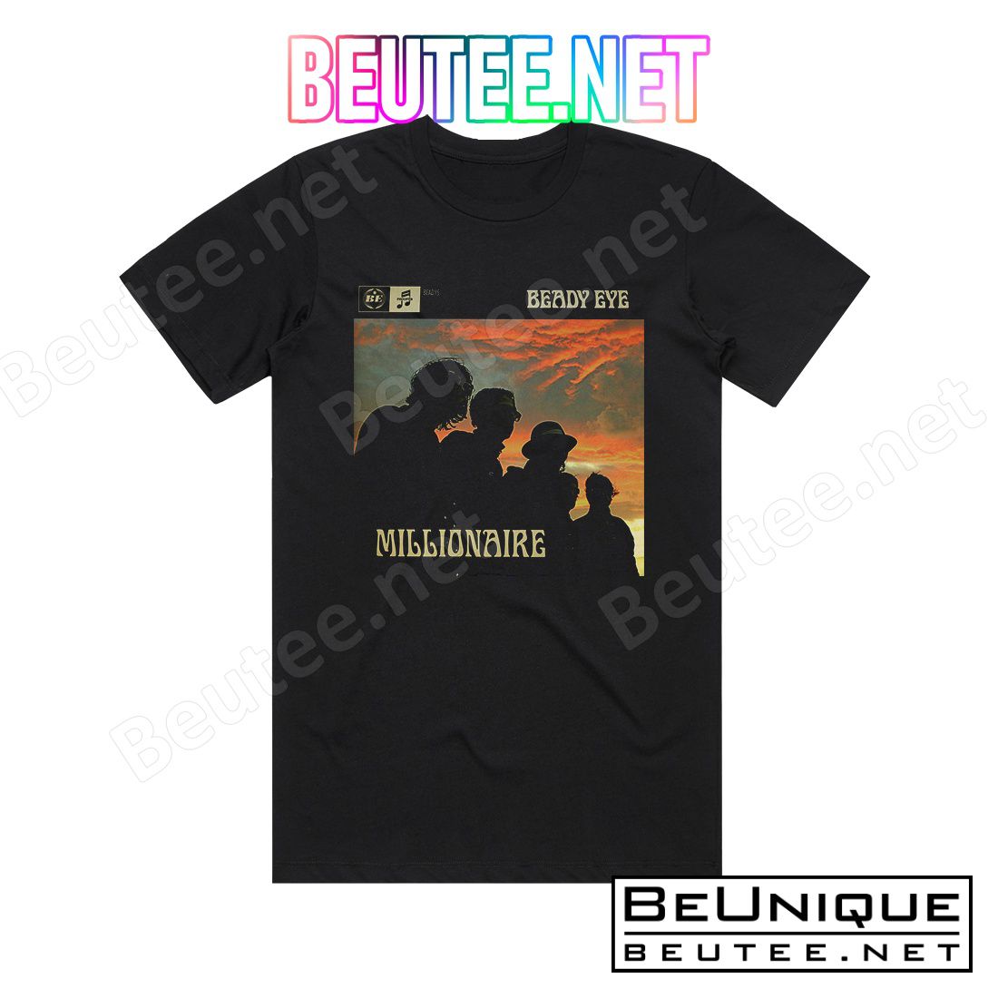 Wonderful Beady Eye Millionaire Album Cover T-Shirt, Sweatshirt, Tank Top