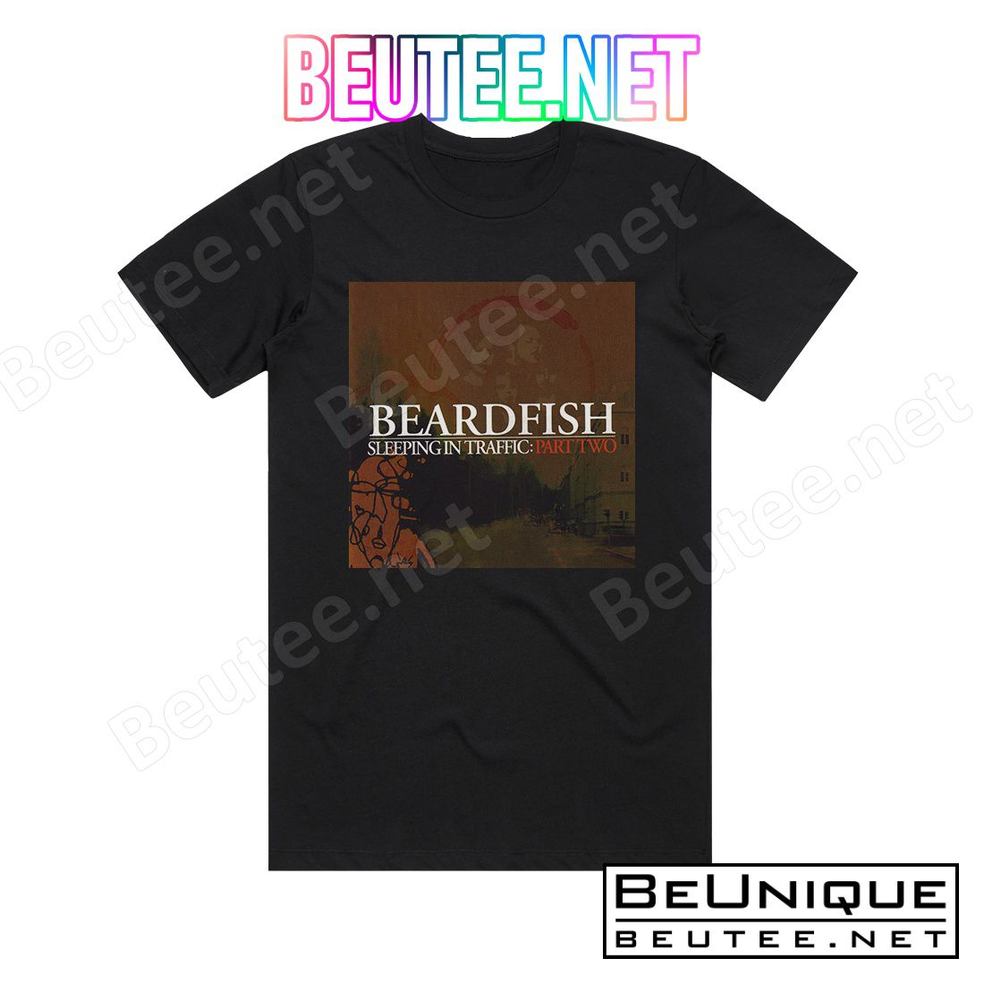 Beardfish Sleeping In Traffic Part Two Album Cover T-Shirt