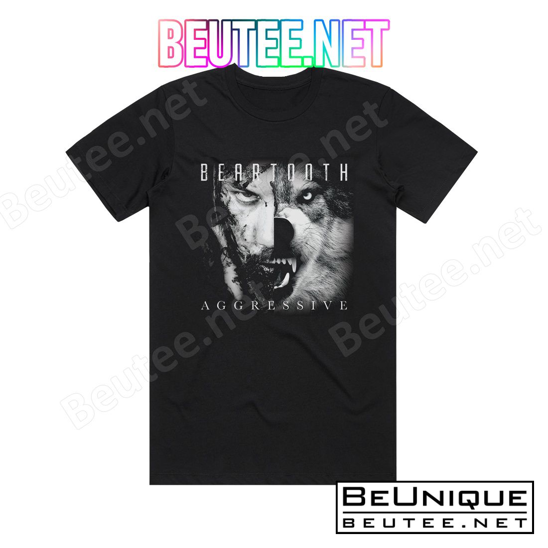 Beartooth Aggressive Album Cover T-Shirt