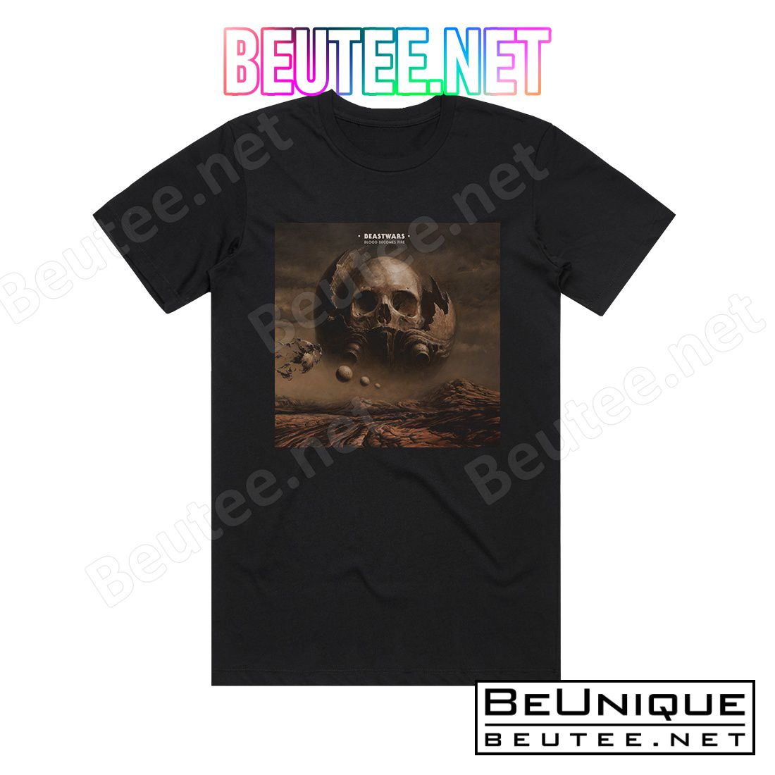 Beastwars Blood Becomes Fire Album Cover T-Shirt
