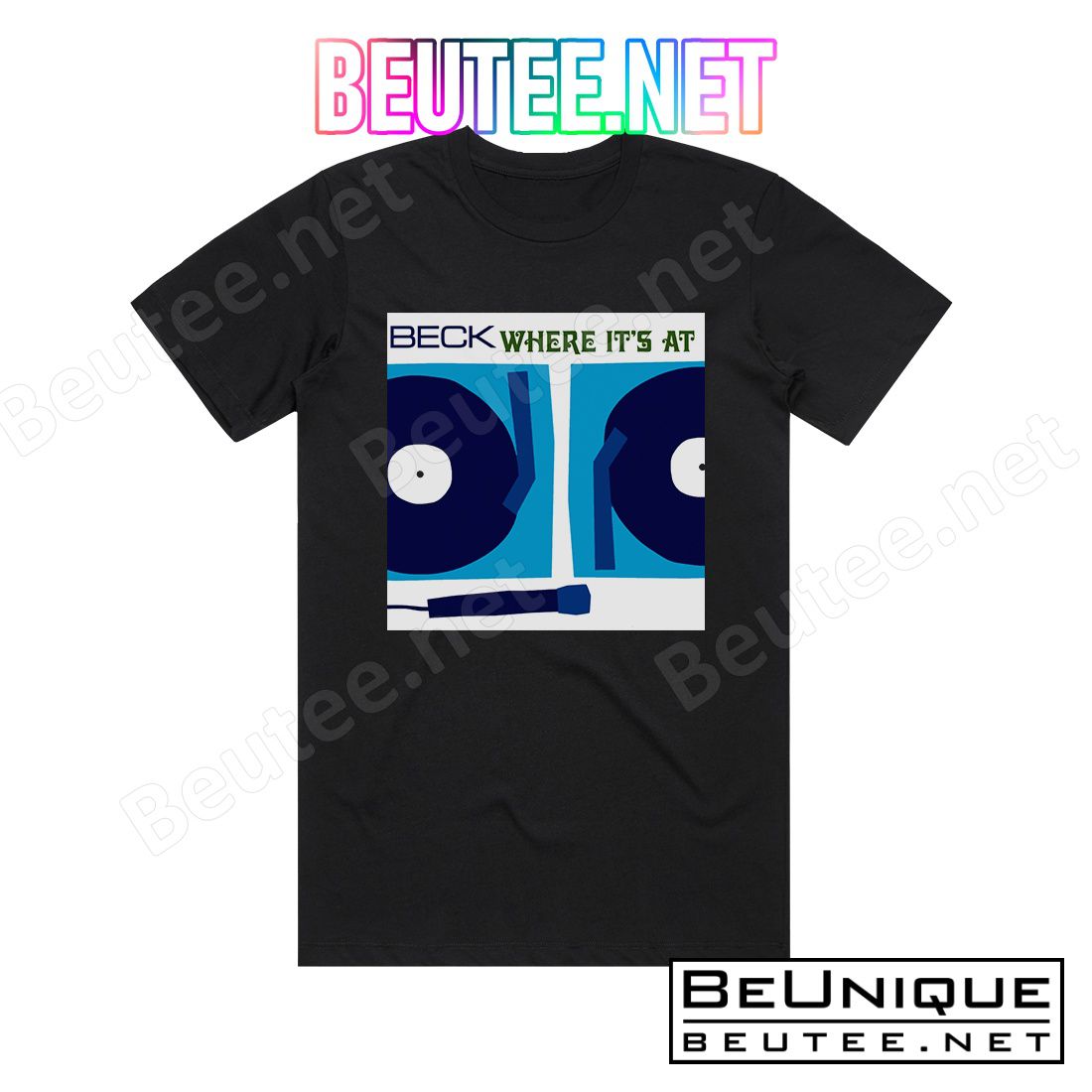 Beck Where Its At Album Cover T-Shirt