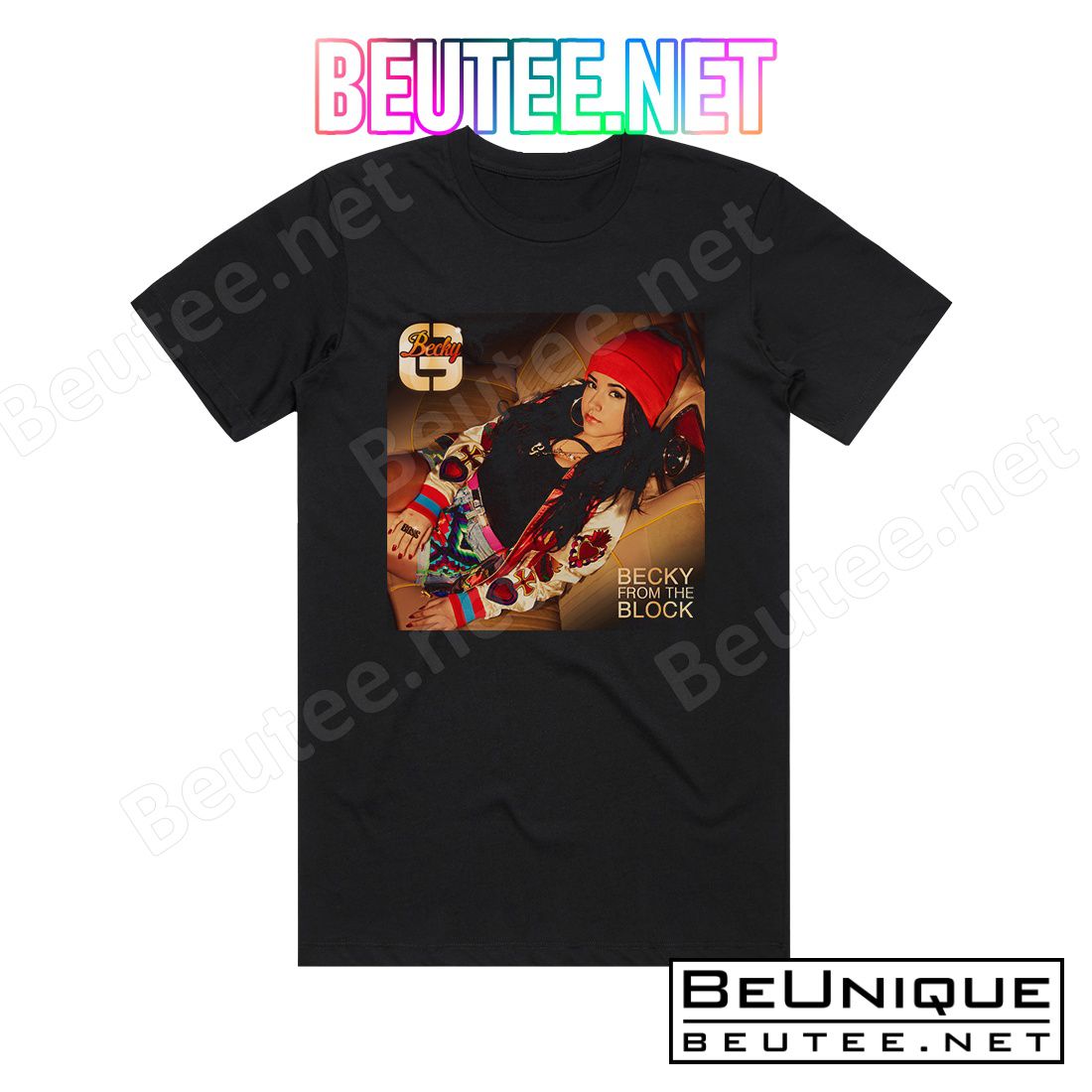 Becky G Becky From The Block Album Cover T-Shirt