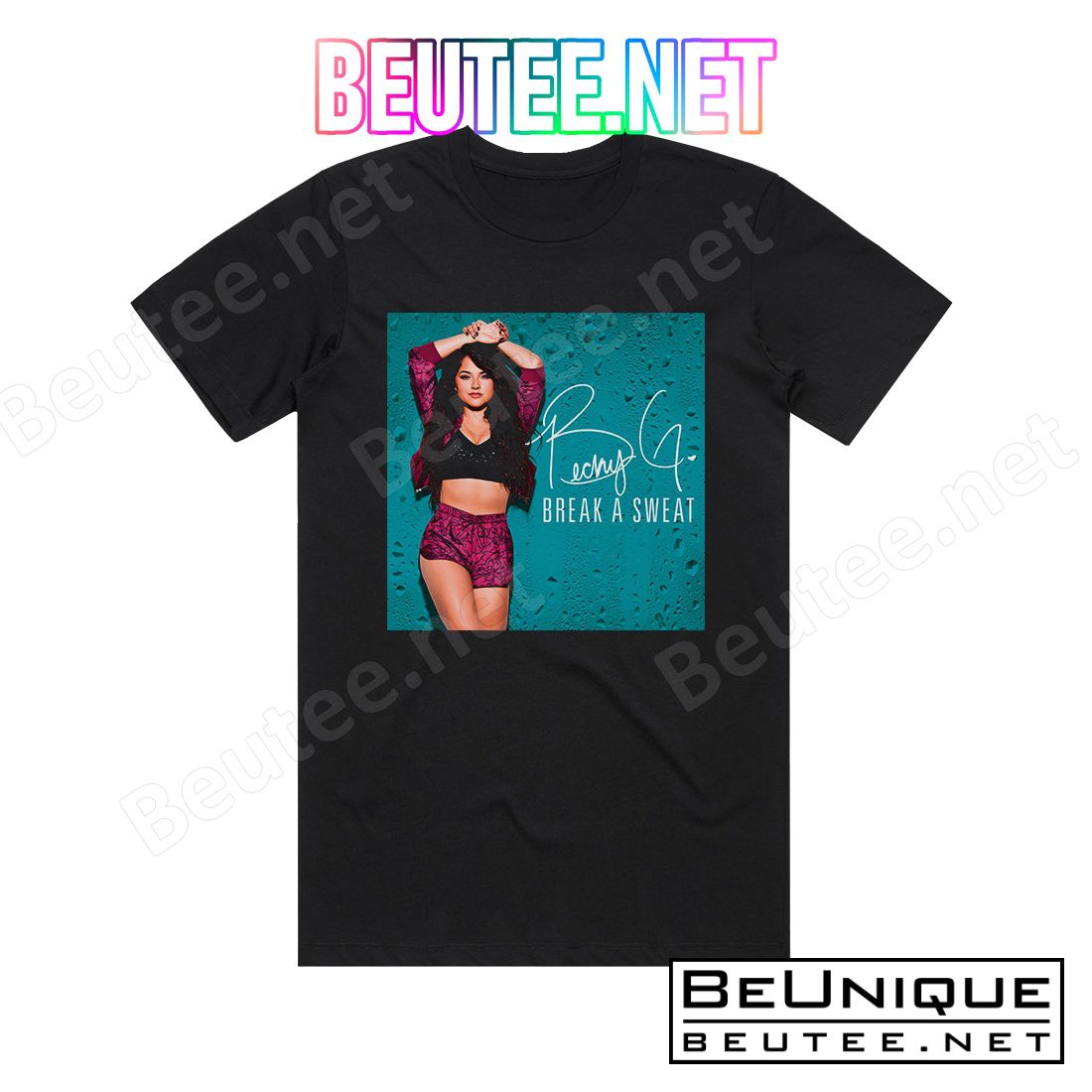 Becky G Break A Sweat Album Cover T-Shirt