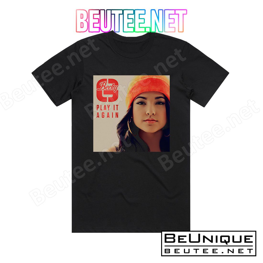 Becky G Play It Again 1 Album Cover T-Shirt