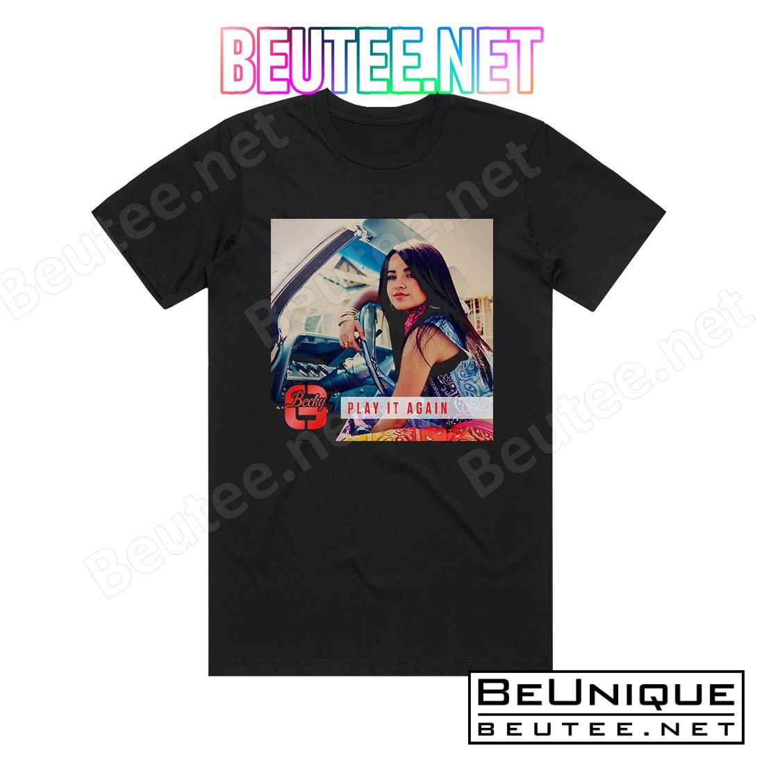 Becky G Play It Again 2 Album Cover T-Shirt