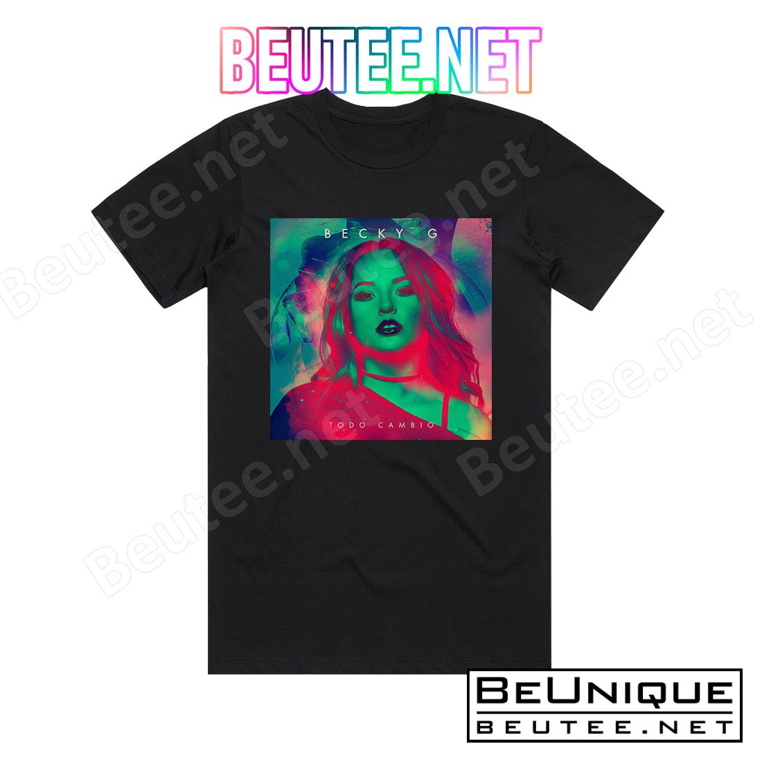 Becky G Todo Cambio Album Cover T-Shirt