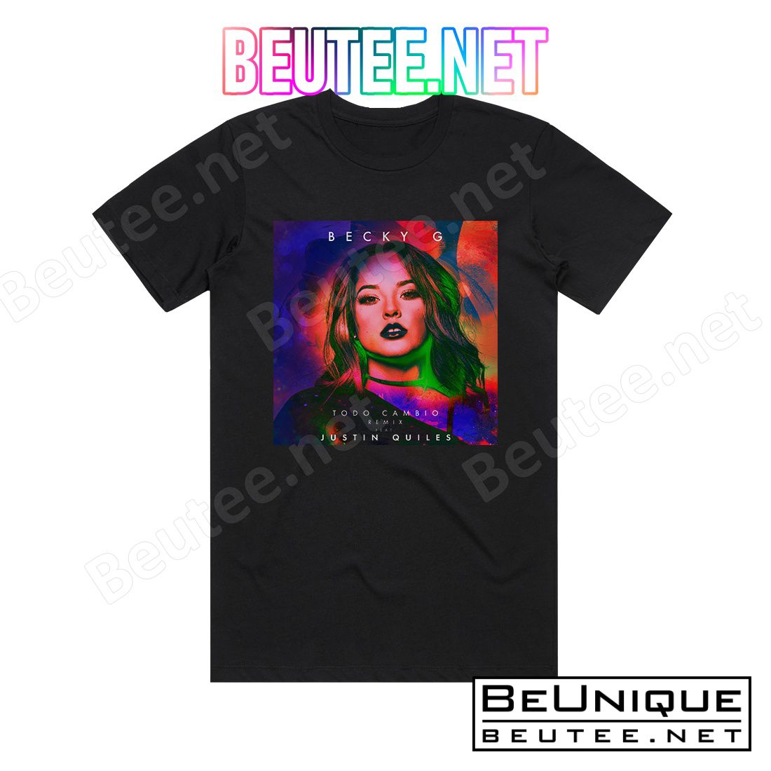 Becky G Todo Cambio Remix 2 Album Cover T-Shirt