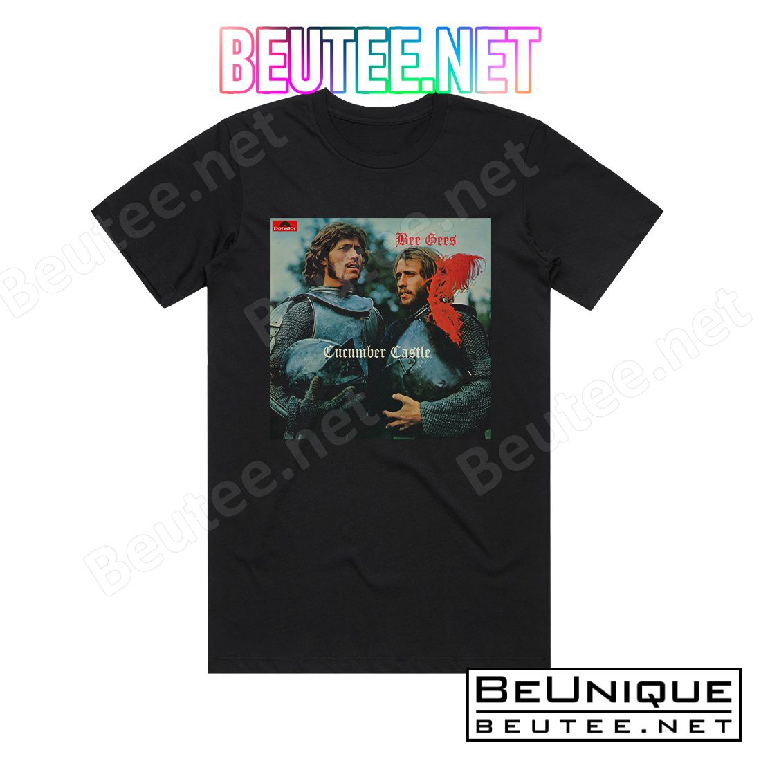 Bee Gees Cucumber Castle Album Cover T-Shirt