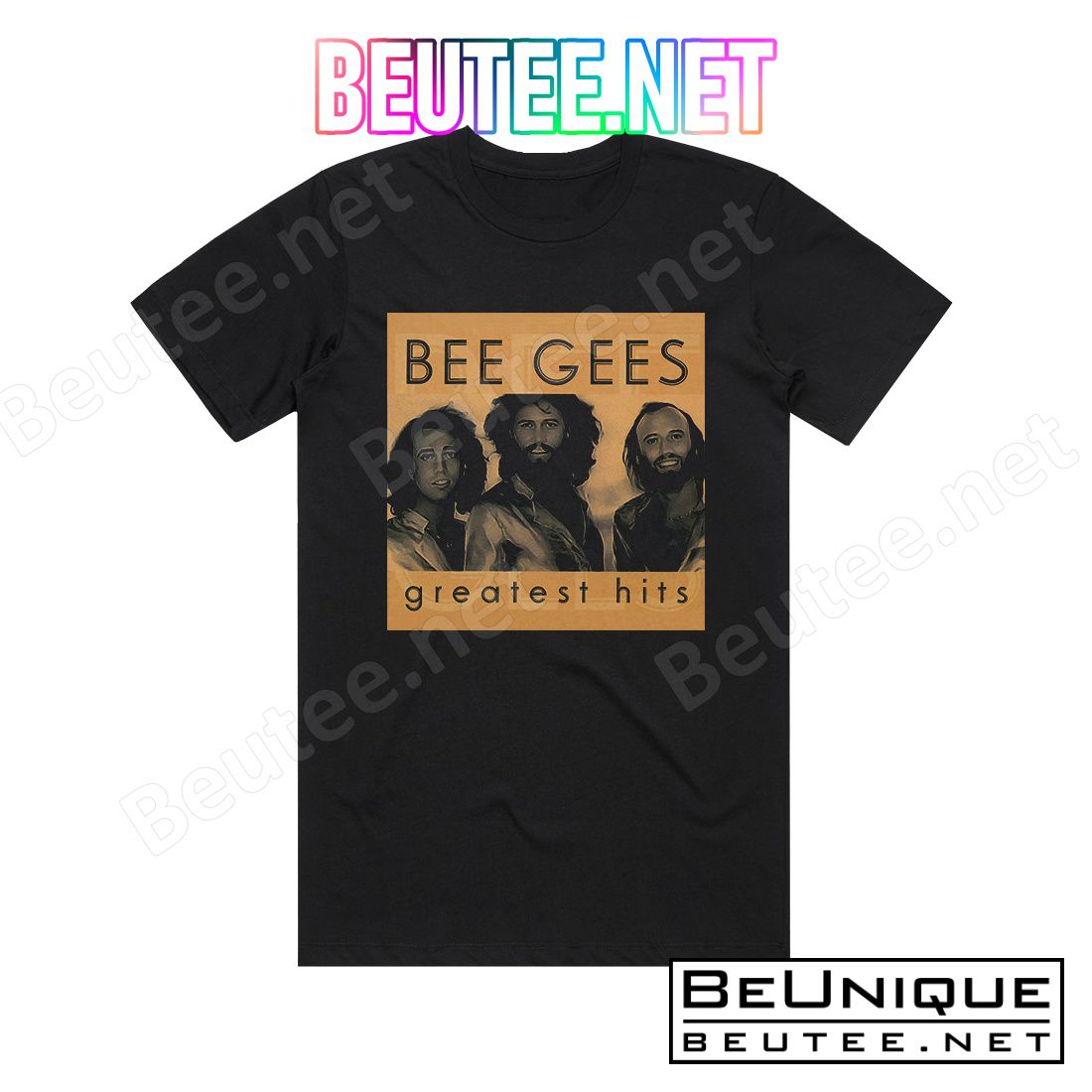 Bee Gees Greatest Hits Album Cover T-Shirt