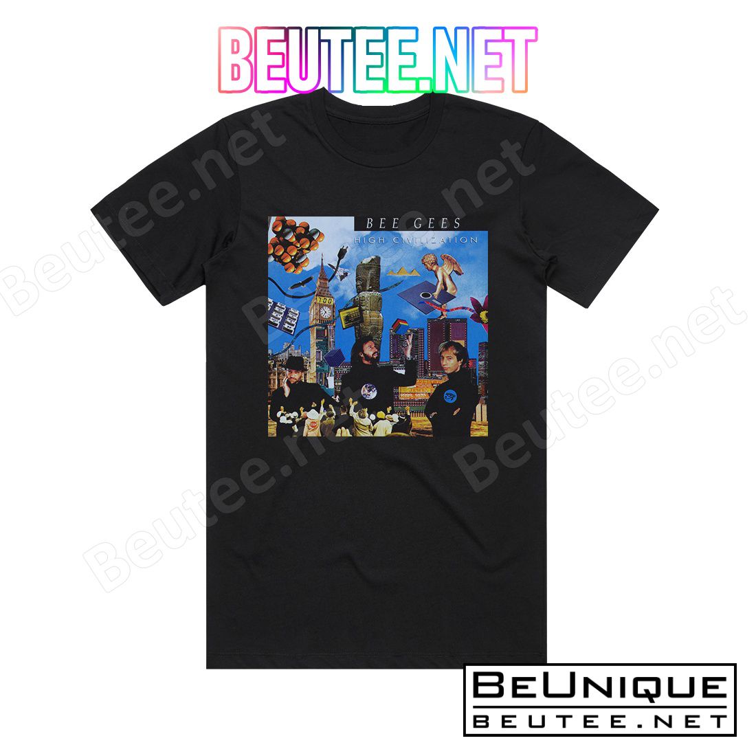 Bee Gees High Civilization Album Cover T-Shirt