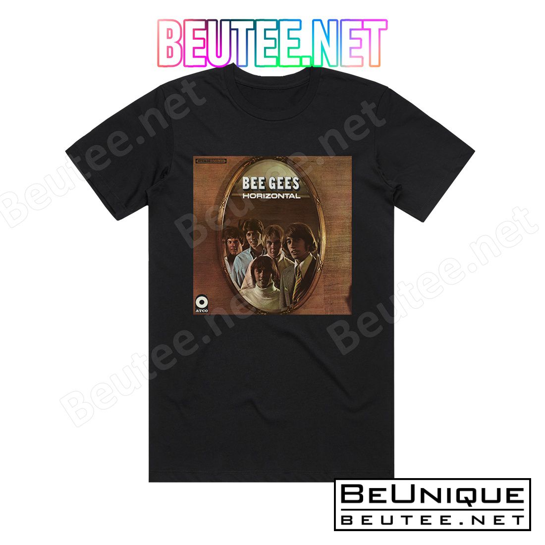 Bee Gees Horizontal 1 Album Cover T-Shirt
