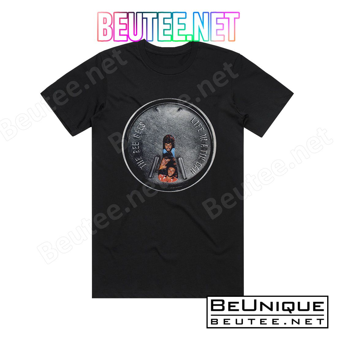 Bee Gees Life In A Tin Can Album Cover T-Shirt