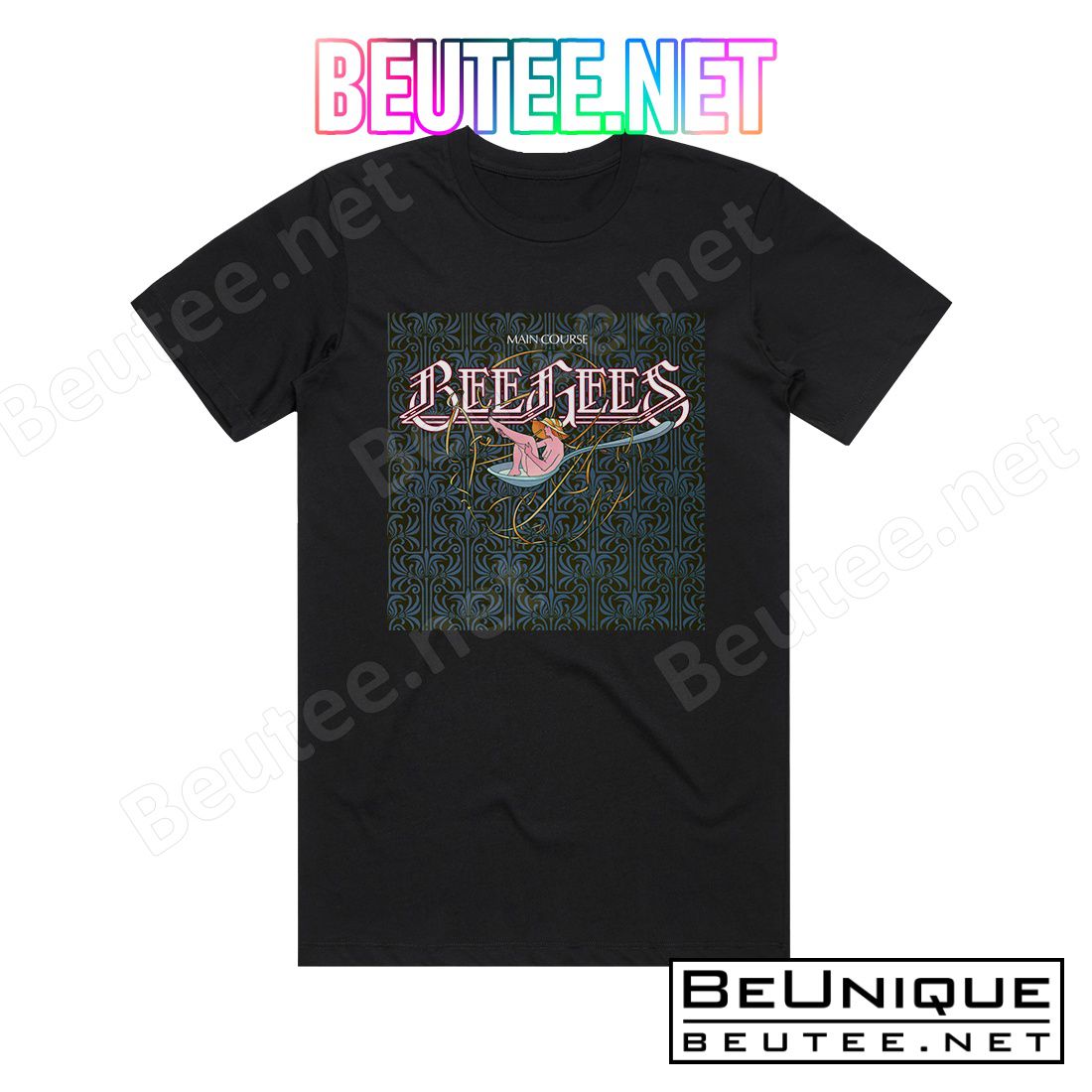 Bee Gees Main Course Album Cover T-Shirt