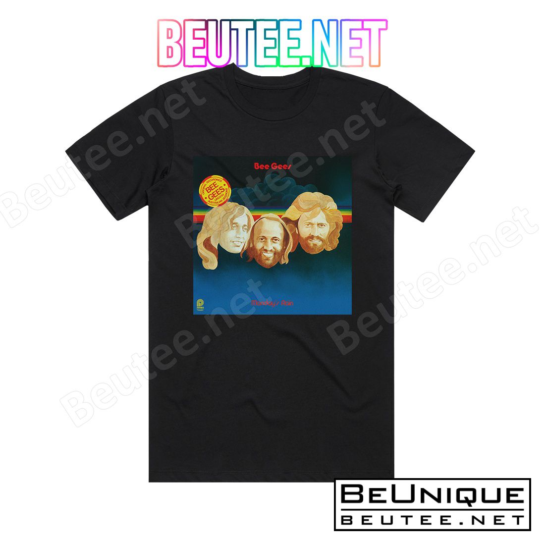 Bee Gees Monday's Rain Album Cover T-Shirt