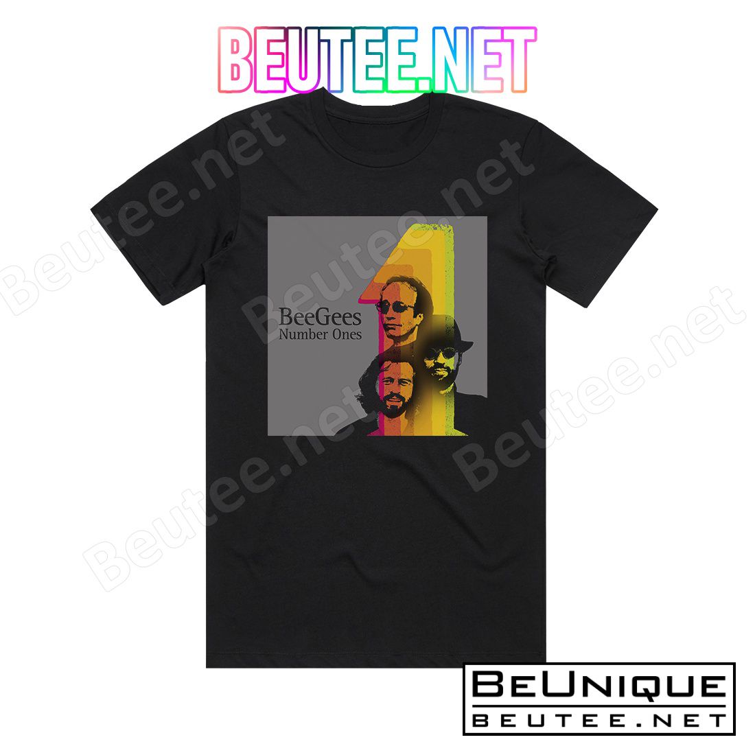 Bee Gees Number Ones Album Cover T-Shirt