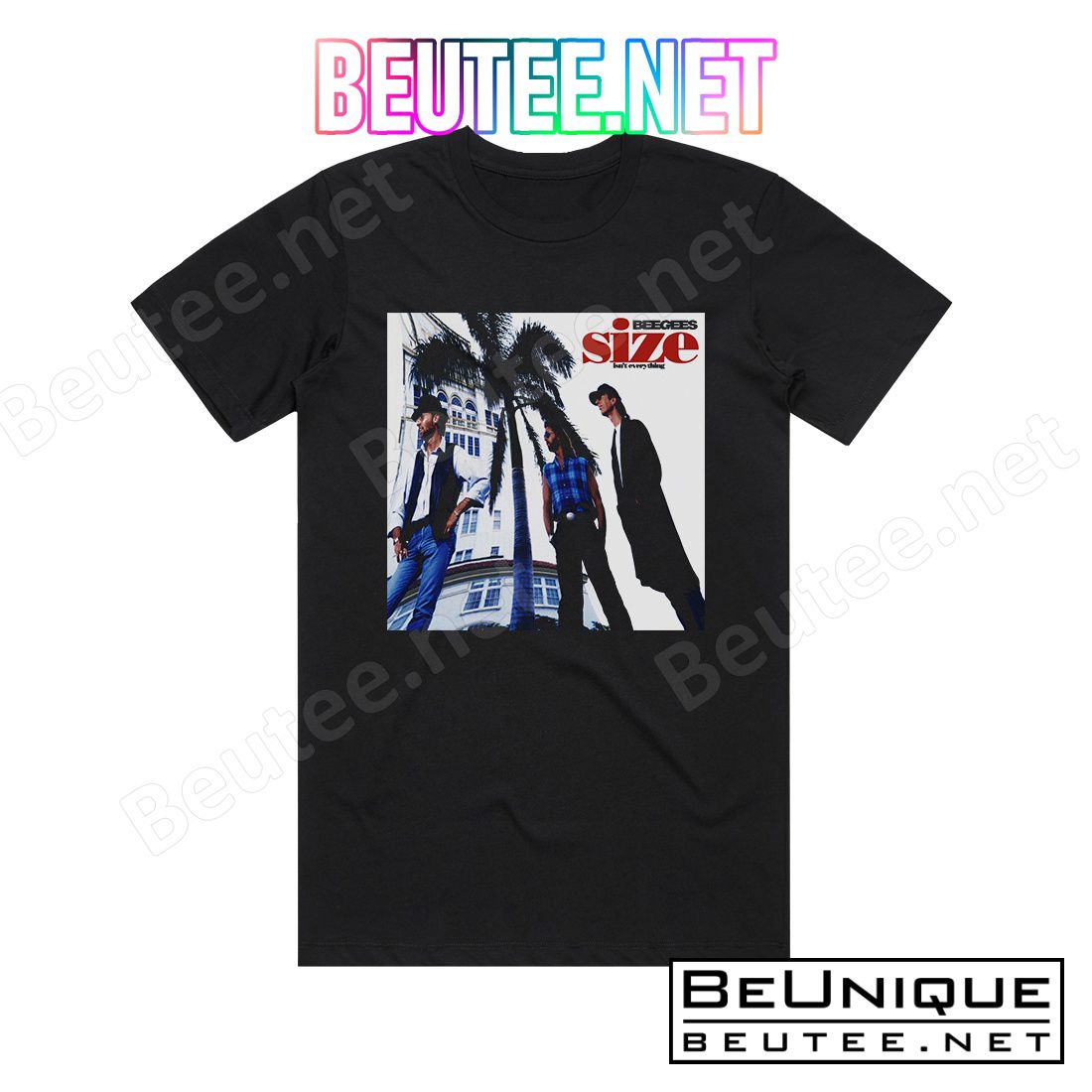 Bee Gees Size Isn't Everything 1 Album Cover T-Shirt