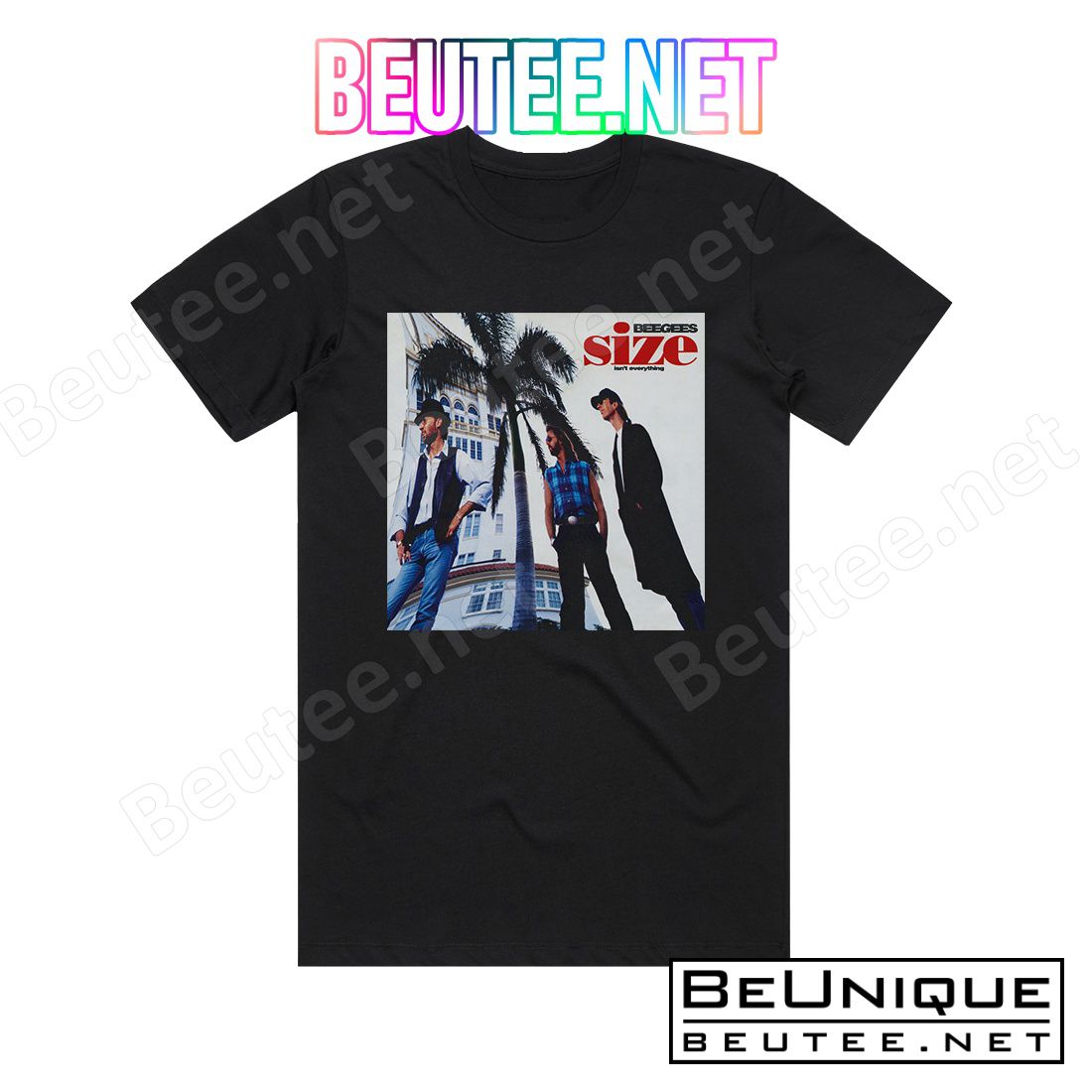 Bee Gees Size Isn't Everything 2 Album Cover T-Shirt