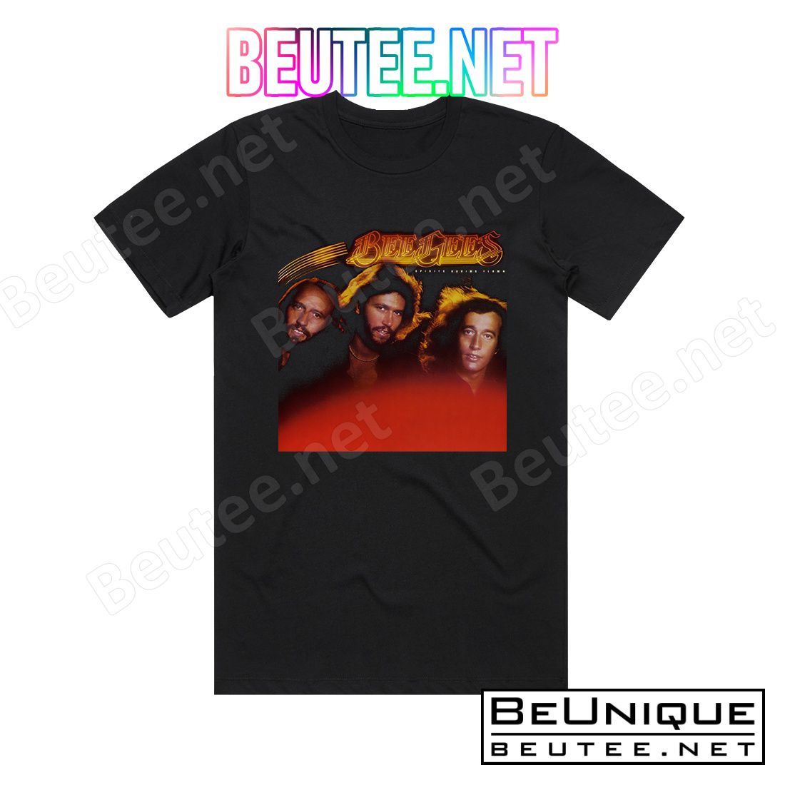 Bee Gees Spirits Having Flown Album Cover T-Shirt
