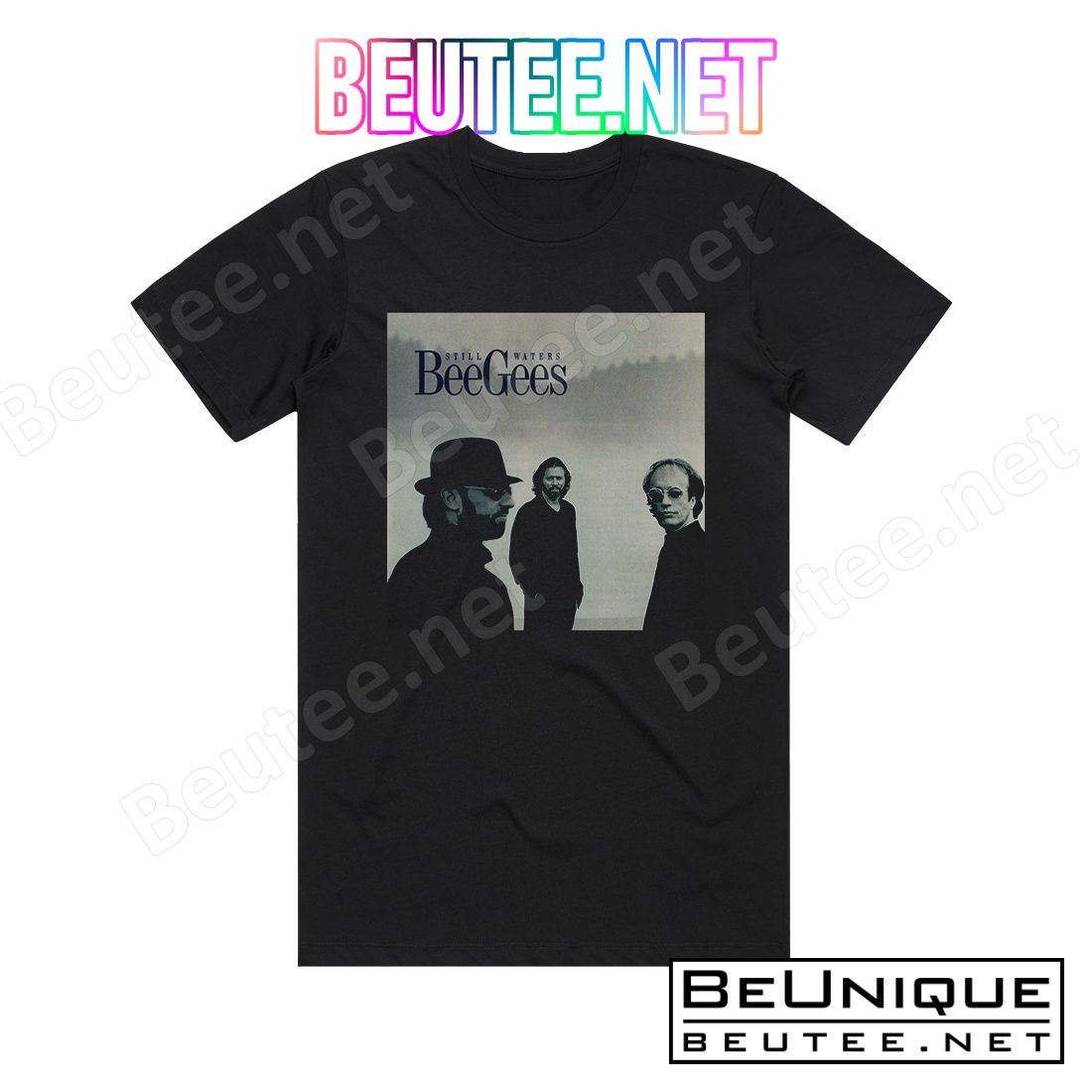 Bee Gees Still Waters Album Cover T-Shirt